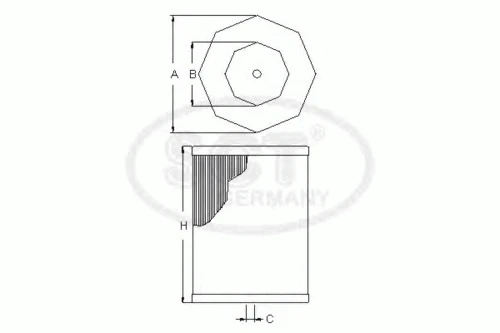 SB 3230 SCT - MANNOL Воздушный фильтр (фото 5)