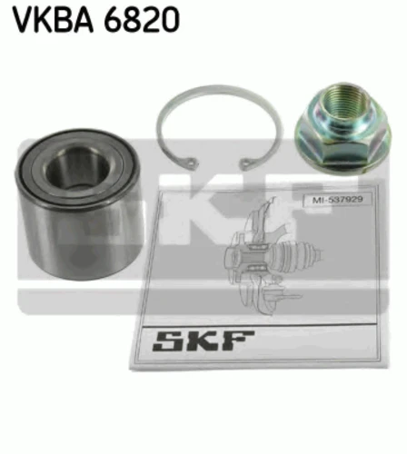 VKBA 6820 SKF Комплект подшипника ступицы колеса (фото 2)