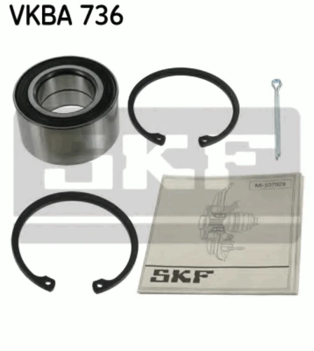 VKBA 736 SKF Комплект подшипника ступицы колеса (фото 2)