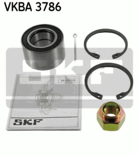 VKBA 3786 SKF Комплект подшипника ступицы колеса (фото 2)