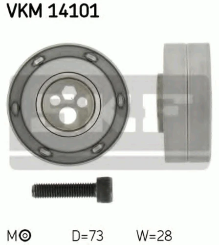 VKM 14101 SKF Натяжной ролик, ремень ГРМ (фото 2)