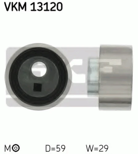 VKM 13120 SKF Натяжной ролик, ремень ГРМ (фото 2)