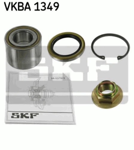 VKBA 1349 SKF Комплект подшипника ступицы колеса (фото 2)