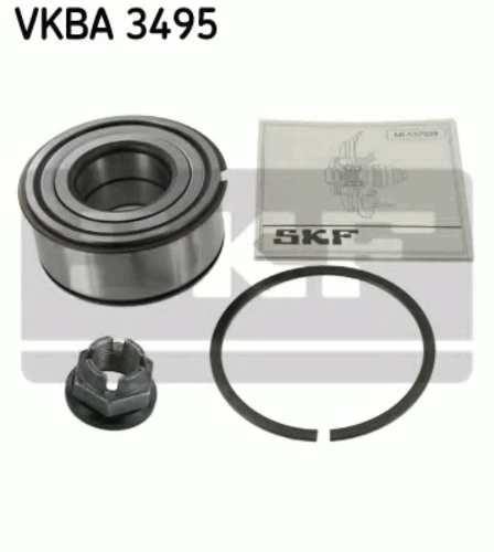 VKBA 3495 SKF Комплект подшипника ступицы колеса (фото 3)