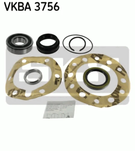 VKBA 3756 SKF Комплект подшипника ступицы колеса (фото 2)