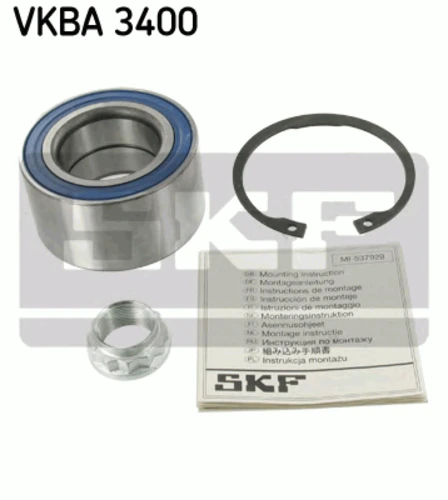 VKBA 3400 SKF Комплект подшипника ступицы колеса (фото 2)