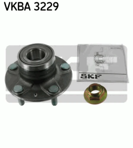 VKBA3229 SKF 15/54=r170.30=k-19/09 к-кт подшипника ступ. зад. mazda 626 ge/gf/mx6 91-97 без abs (фото 1)