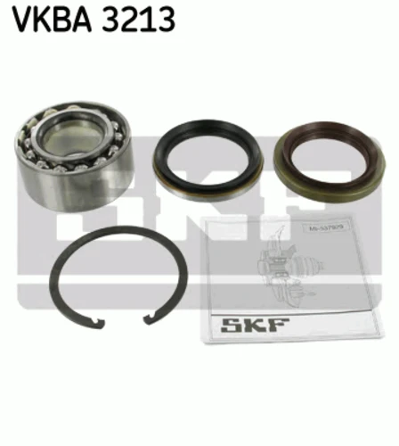 VKBA3213 SKF 18/51=r169.21=k-37/06 к-кт подшипника ступ. зад. toyota camry 2.0/celica 2.0t 4wd 88-91 (фото 1)