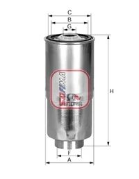 S 4380 NR SOFIMA Топливный фильтр (фото 3)