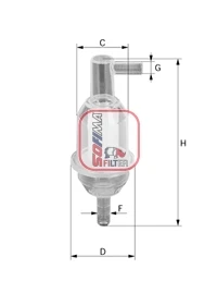 S 1013 B SOFIMA Топливный фильтр (фото 2)