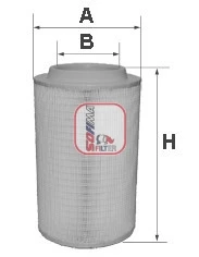 S 7600 A SOFIMA Воздушный фильтр (фото 2)