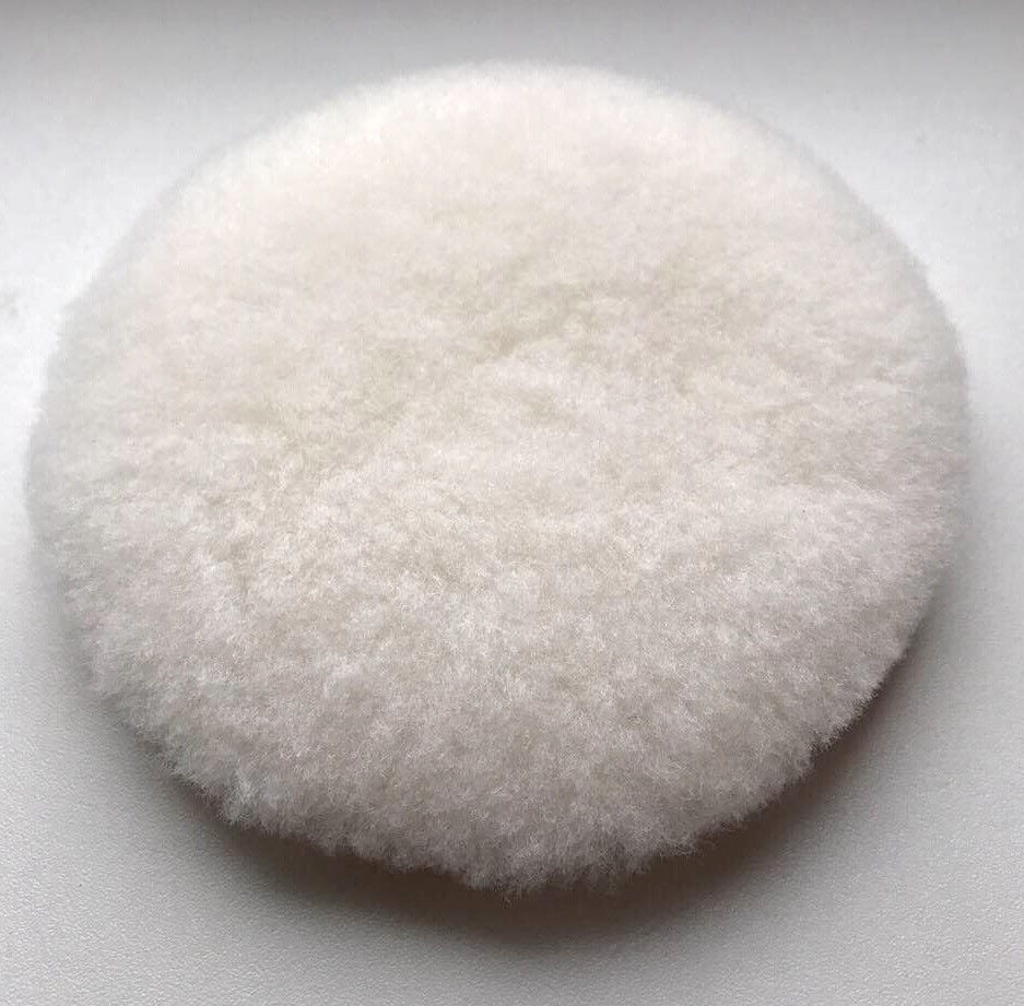 494 141 SONAX Sxкруг полировальный овечья шерсть, lambswool pad 80mm, 4 шт в упак. (фото 1)