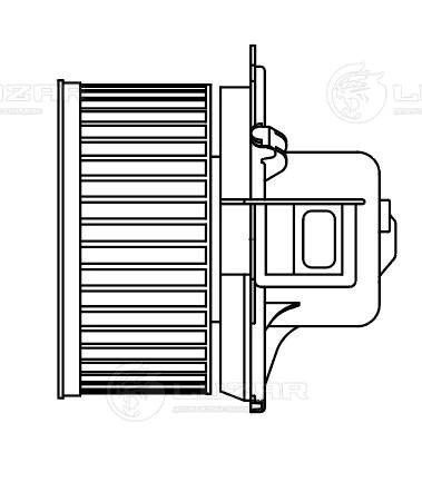 LFh 20206 LUZAR Электродвигатель, вентиляция салона (фото 2)