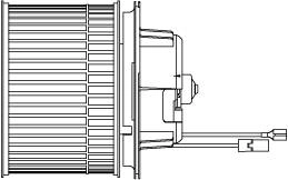 LFh 2180 LUZAR Электродвигатель, вентиляция салона (фото 2)