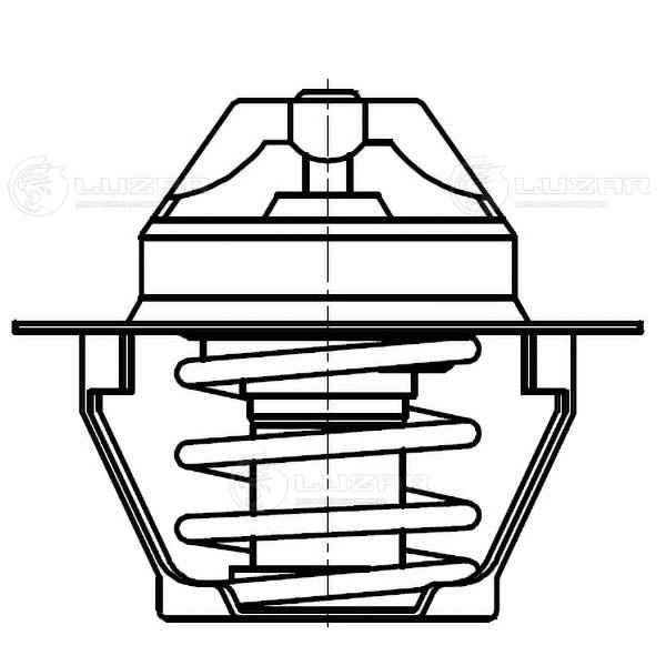 LT 0901 LUZAR Термостат, охлаждающая жидкость (фото 1)
