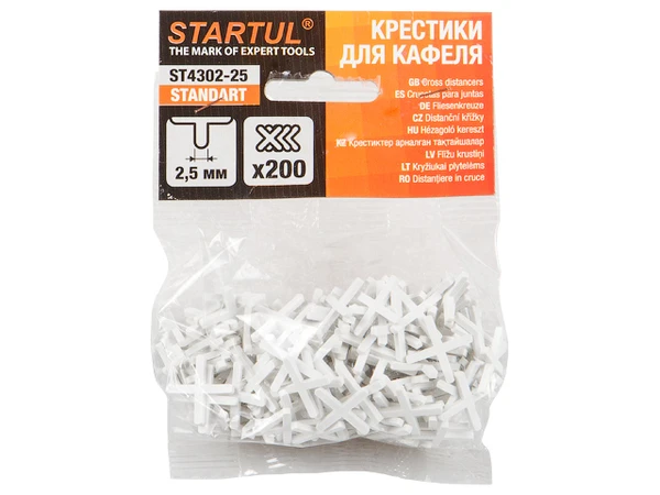 ST4302-30 STARTUL Крестики д/кафеля 3,0мм 150шт STANDART (фото 2)