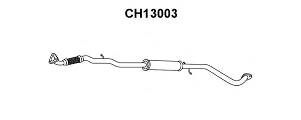 CH13003 VENEPORTE Предглушитель выхлопных газов (фото 1)