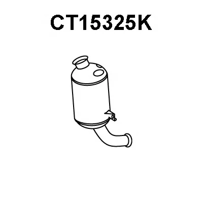 CT15325K VENEPORTE Катализатор (фото 1)