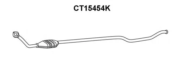 CT15454K VENEPORTE Катализатор (фото 1)