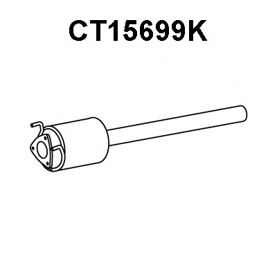 CT15699K VENEPORTE Катализатор (фото 1)