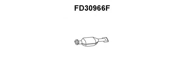 FD30966F VENEPORTE Сажевый / частичный фильтр, система выхлопа ОГ (фото 1)