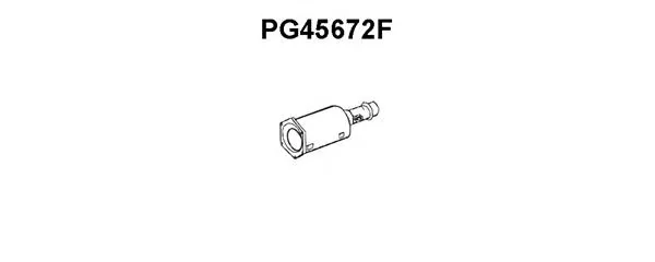 PG45672F VENEPORTE Сажевый / частичный фильтр, система выхлопа ОГ (фото 1)