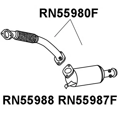 RN55980F VENEPORTE Сажевый фильтр (фото 1)