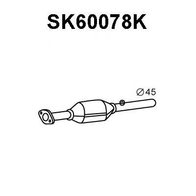 SK60078K VENEPORTE Катализатор (фото 1)