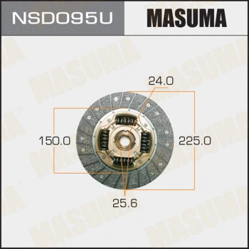 NSD095U MASUMA Диск сцепления (фото 1)