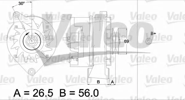 436321 VALEO Генератор (фото 1)