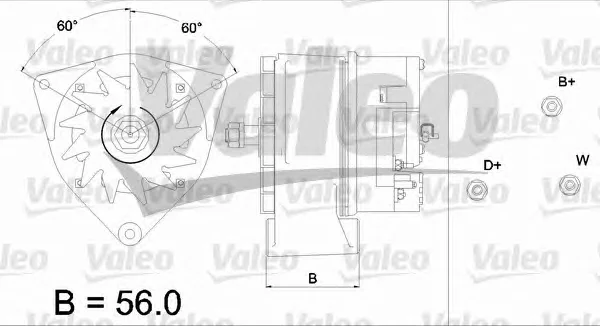 436415 VALEO Генератор (фото 1)