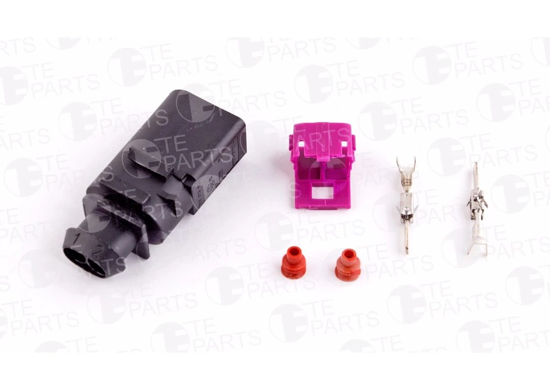 7810637 TE PARTS Разъём 2-х контактный (ответная часть 7810636) (комплектация: 2-pin, 2 уплотнения, фиксатор) (фото 4)