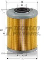 GS0480 TECNECO FILTERS Топливный фильтр (фото 2)