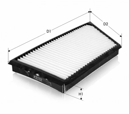 CK9071 TECNECO FILTERS Фильтр, воздух во внутренном пространстве (фото 2)