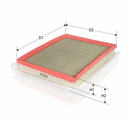 AR288/1PMS TECNECO FILTERS Воздушный фильтр (фото 2)