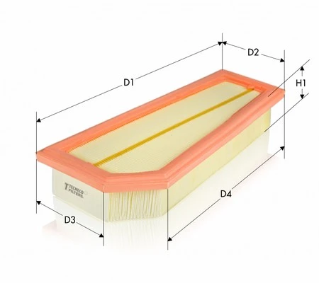 AR29150PMS TECNECO FILTERS Воздушный фильтр (фото 2)