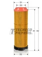 AR12133/1 TECNECO FILTERS Воздушный фильтр (фото 2)