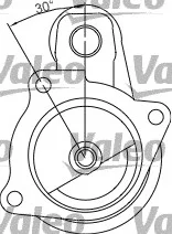 455507 VALEO Стартер (фото 2)