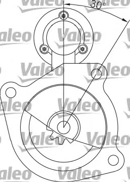 455618 VALEO Стартер (фото 2)