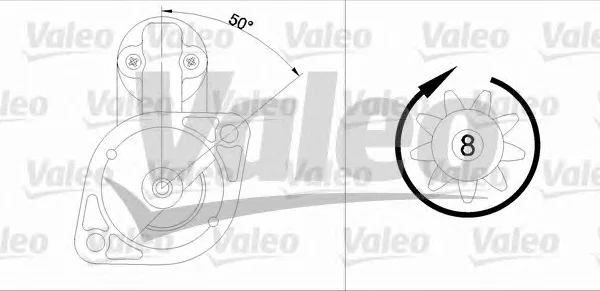 455910 VALEO Стартер (фото 1)