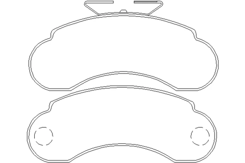 2157302 TEXTAR Комплект тормозных колодок, дисковый тормоз (фото 2)
