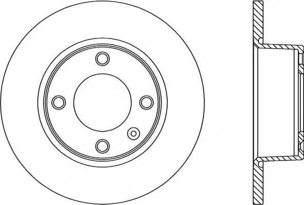 BDR1759.10 OPEN PARTS Тормозной диск (фото 1)