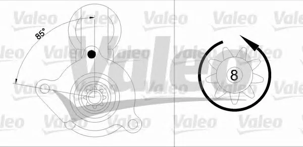 455934 VALEO Стартер (фото 1)