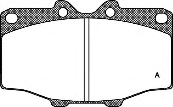 BPA0132.00 OPEN PARTS Тормозные колодки (фото 1)