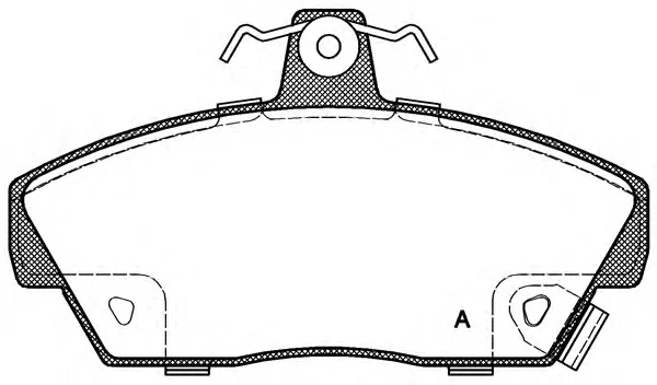 BPA0330.02 OPEN PARTS Тормозные колодки (фото 1)