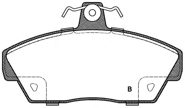 BPA0330.02 OPEN PARTS Тормозные колодки (фото 2)