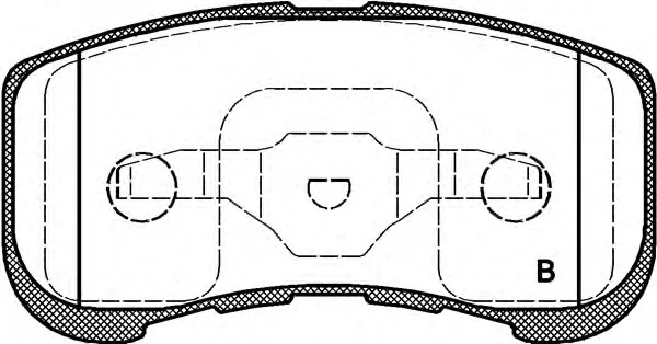 BPA0720.02 OPEN PARTS Тормозные колодки (фото 2)