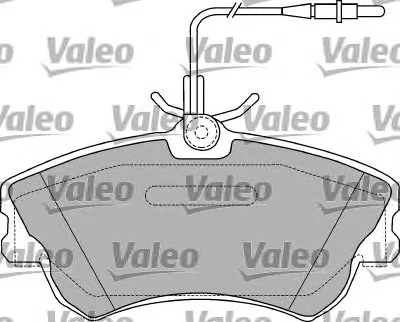 540803 VALEO Тормозные колодки (фото 1)