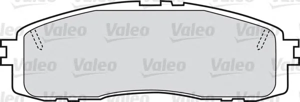 551600 VALEO Тормозные колодки (фото 1)