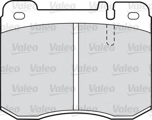 551690 VALEO Тормозные колодки (фото 1)